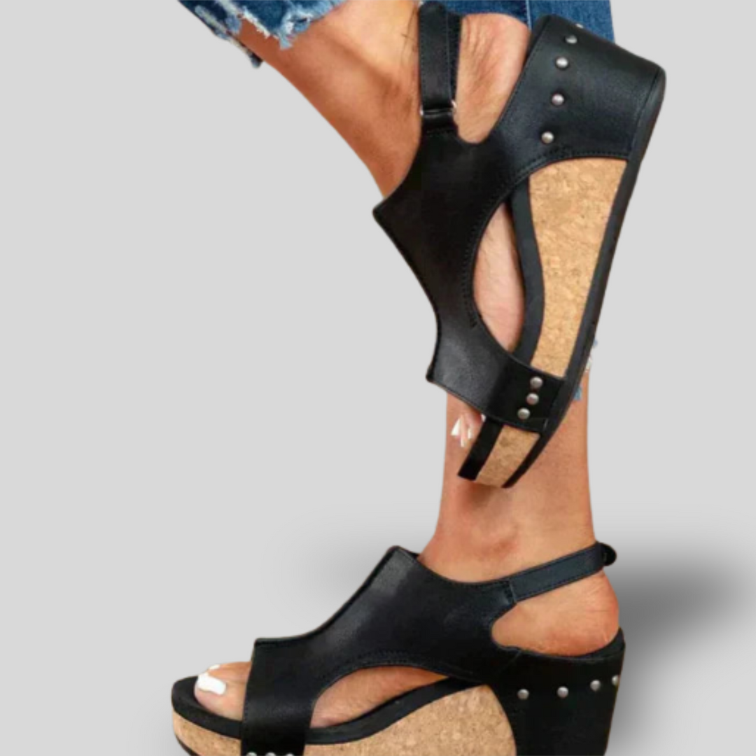 Madeline | Stylish Wedge Sandals