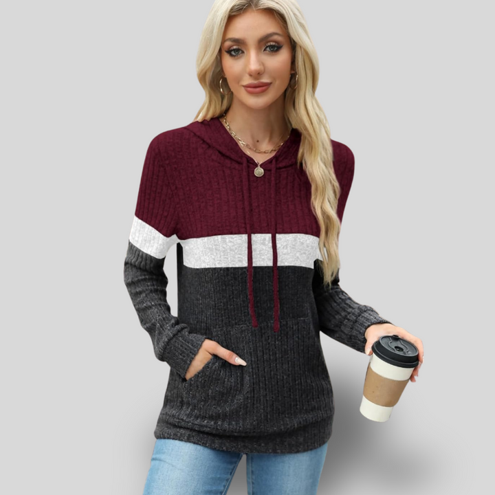Monette | Colorblock Crewneck Sweatshirt