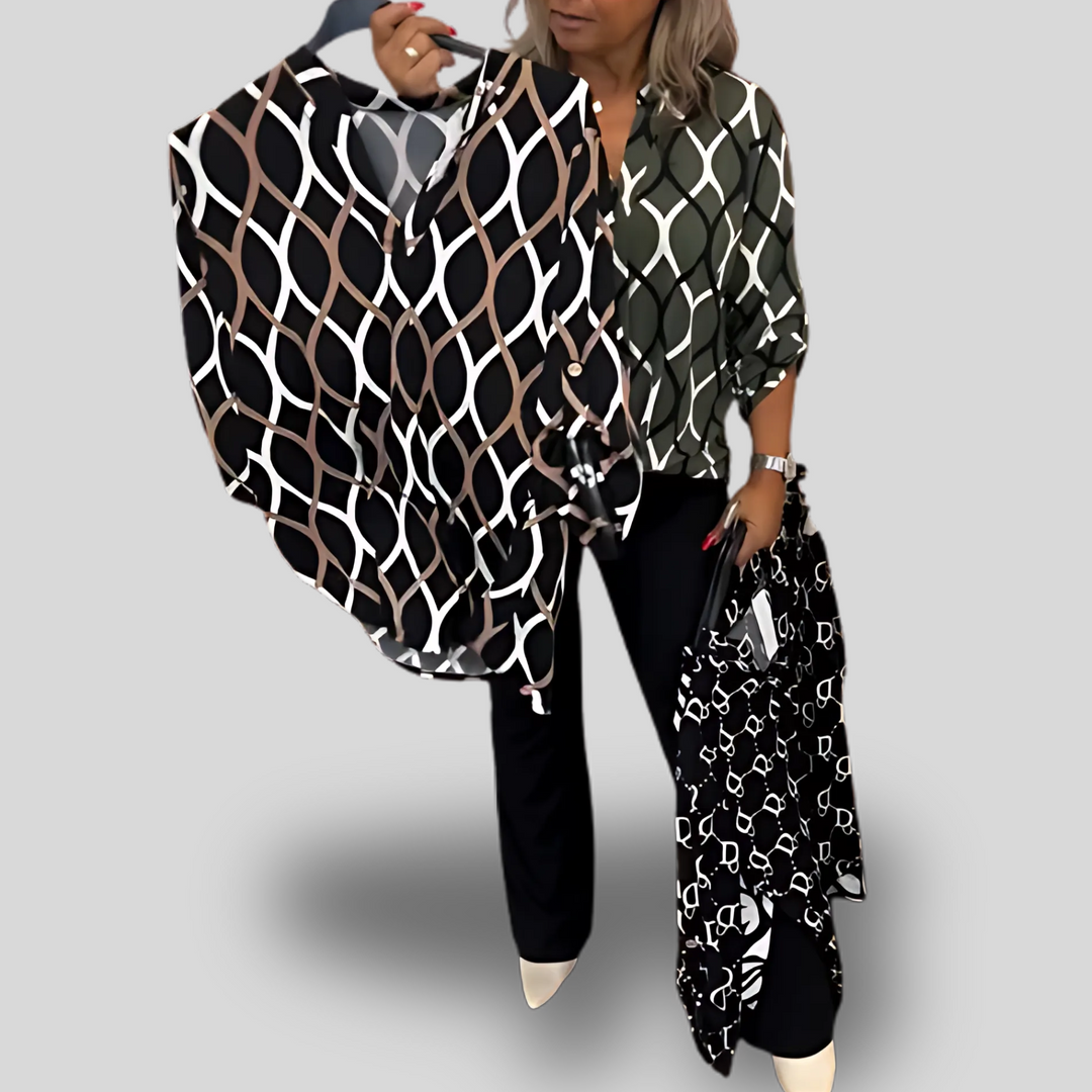 Verena | Printed Blouse