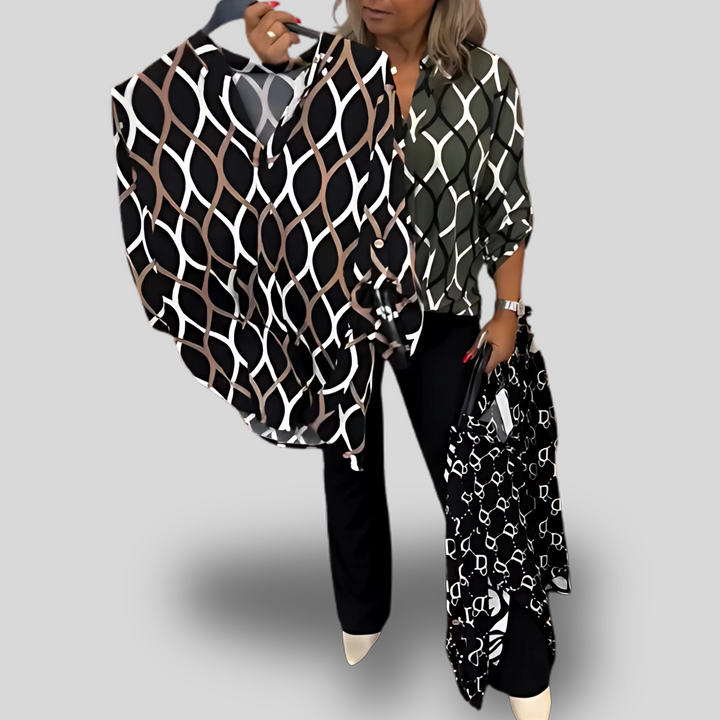 Verena | Printed Blouse