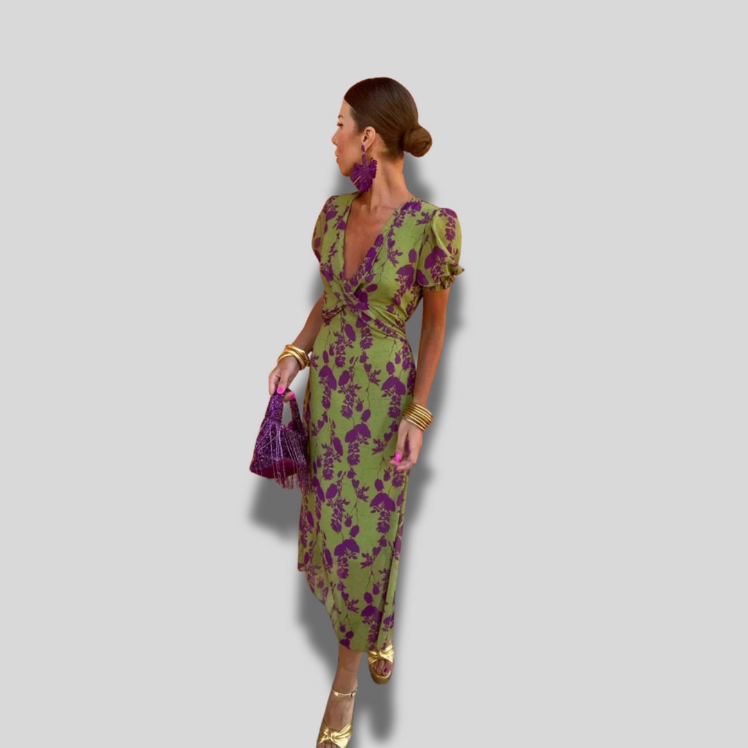 Melys | Elegant Printed Dress