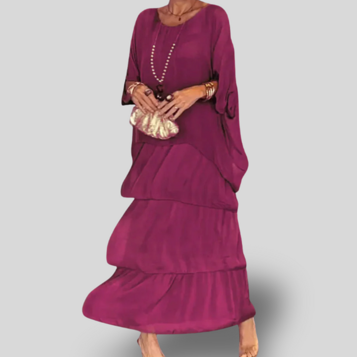 Marbella | Tiered Maxi Dress