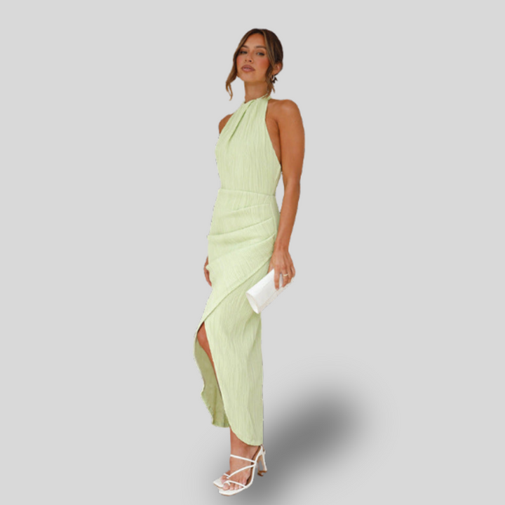 Kelly | Figure-Hugging Maxi Dress with Back Cutout