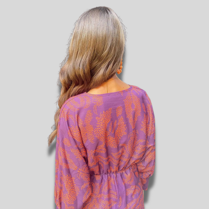Leya | Elegant Printed Dress