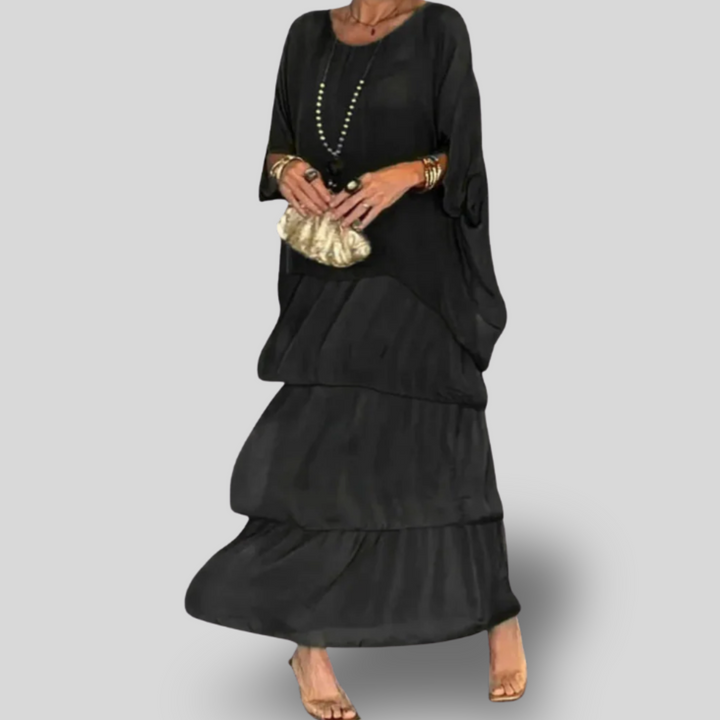 Marbella | Tiered Maxi Dress