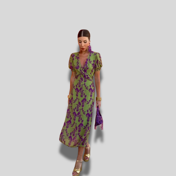 Melys | Elegant Printed Dress