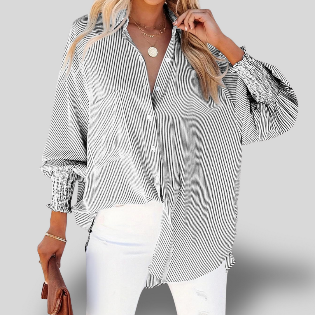 Liora | Stripe Blouse