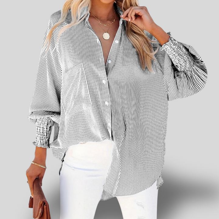 Liora | Stripe Blouse