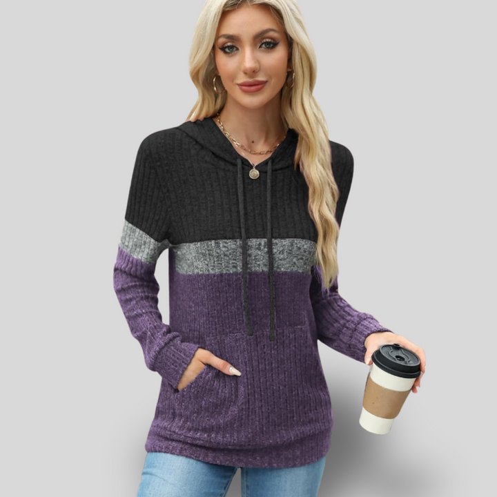 Monette | Colorblock Crewneck Sweatshirt