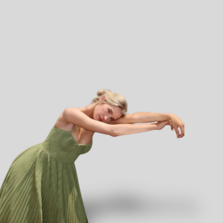 Veronica | Verde Maxi Dress