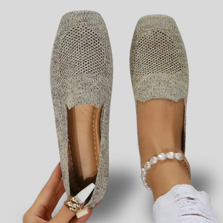 Serena | Knit Loafers