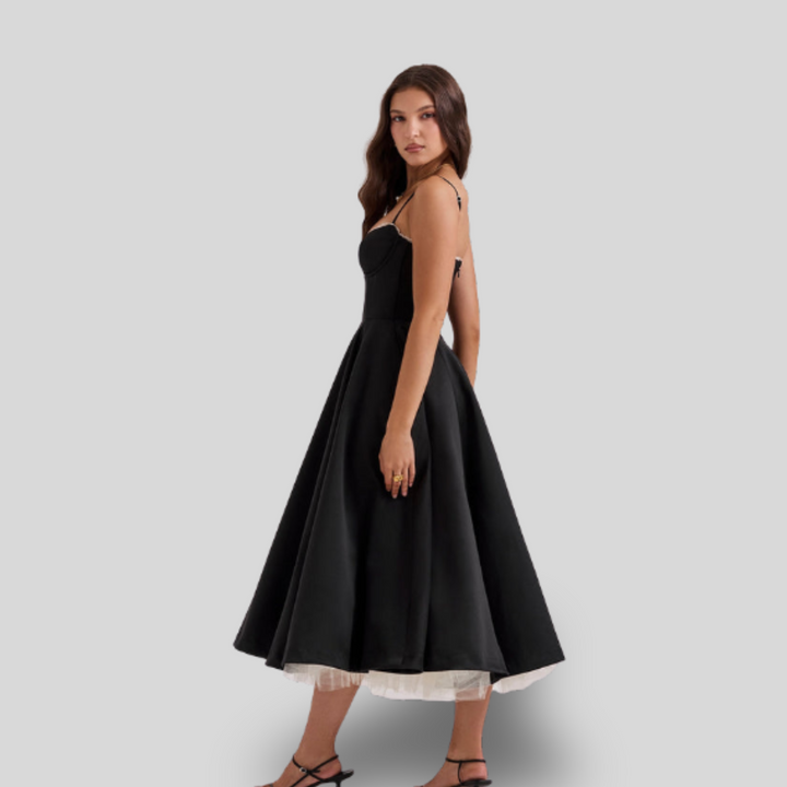 Cindy | Tulle Midi Dress