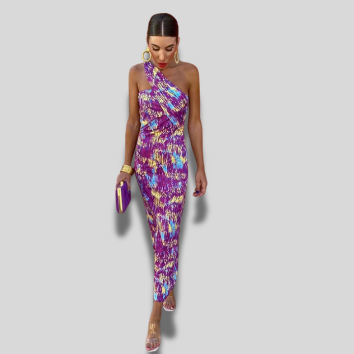 Irmgardi | Elegant One-Shoulder Dress