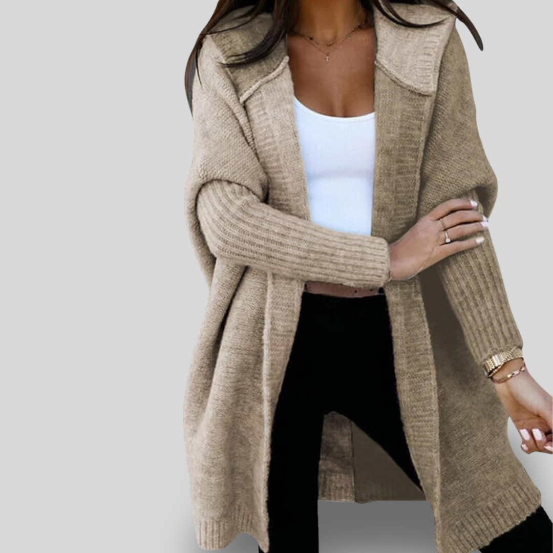 Aira | Color Block Hooded Cardigan