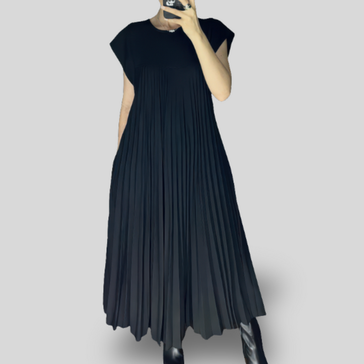 Celine | Pleated Maxi Dress