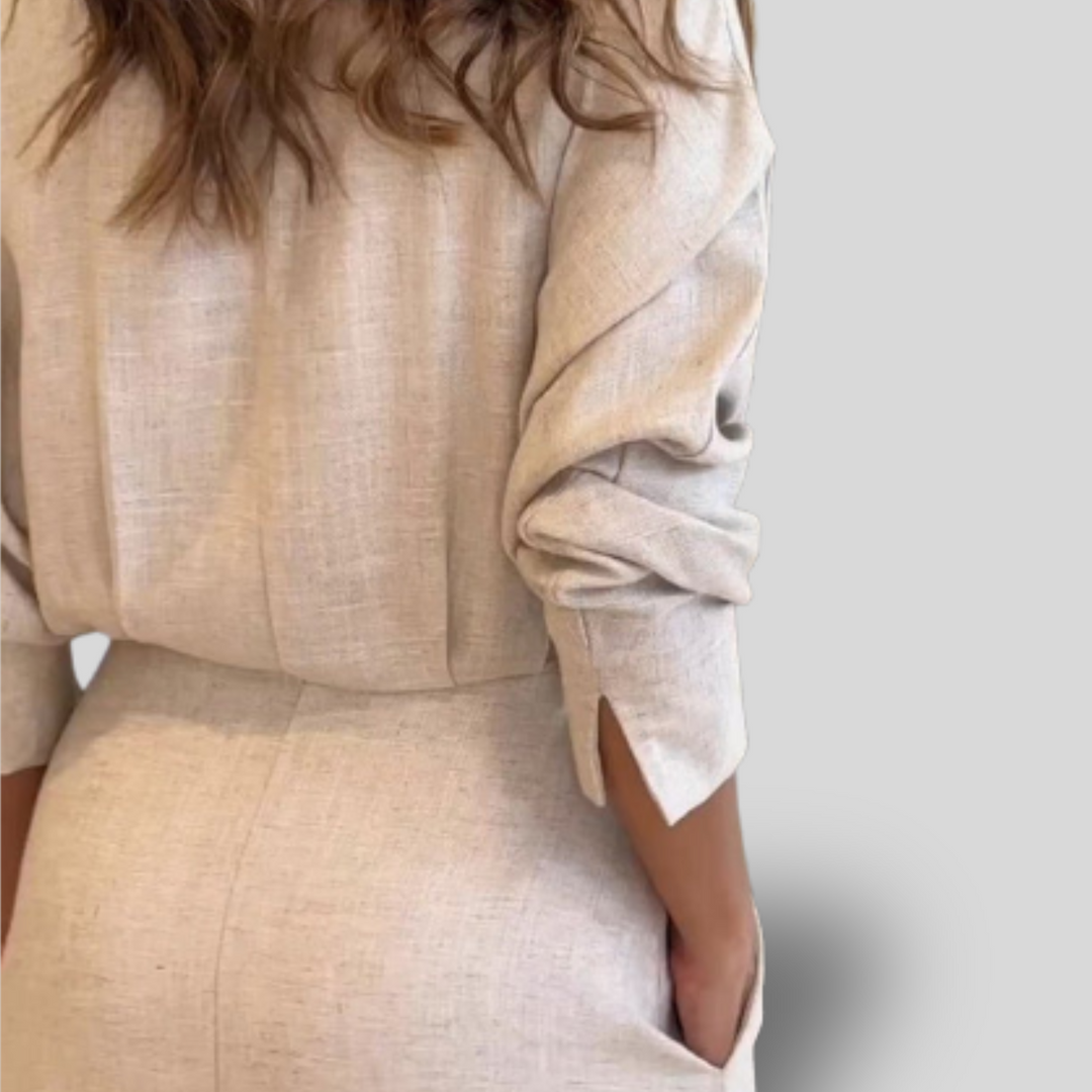 Jeanette | Maxi Dress with V-Neck