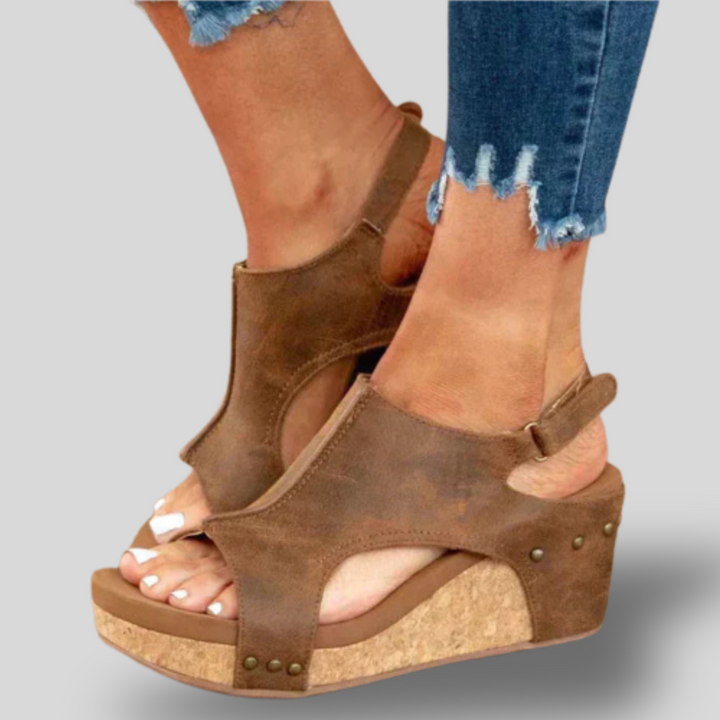 Madeline | Stylish Wedge Sandals