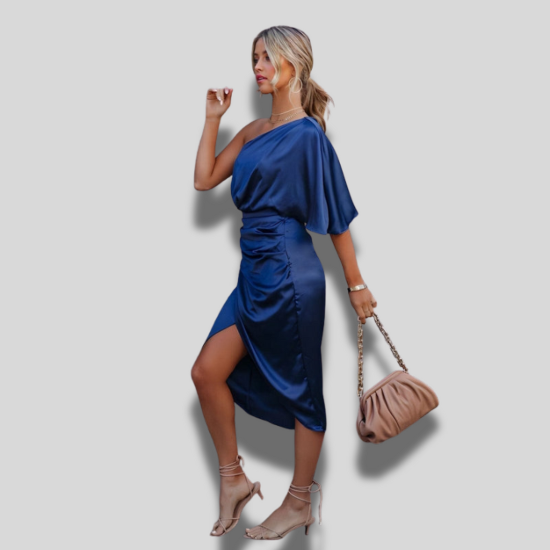 Alora | Elegant Asymmetrical Dress