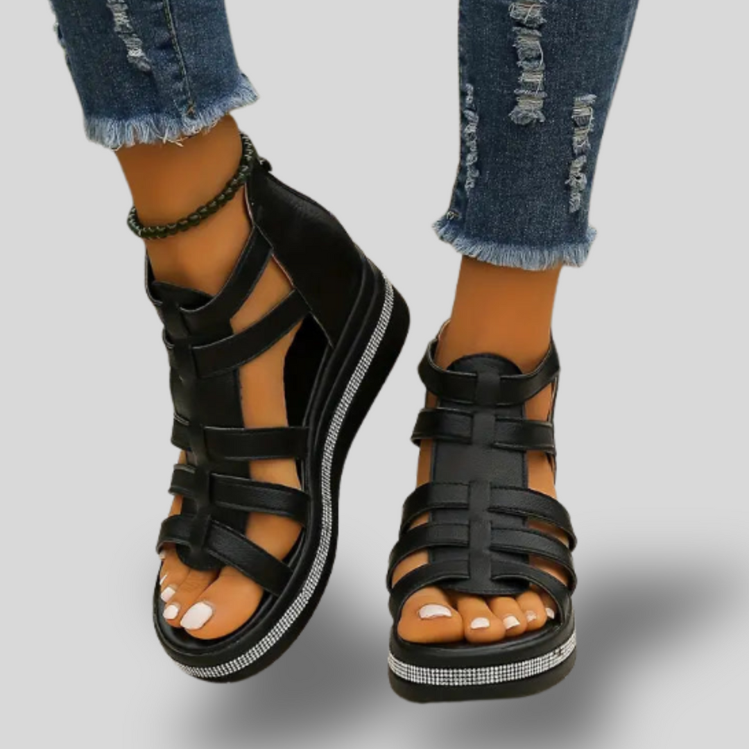 Chloe | Elegant Wedge Sandals
