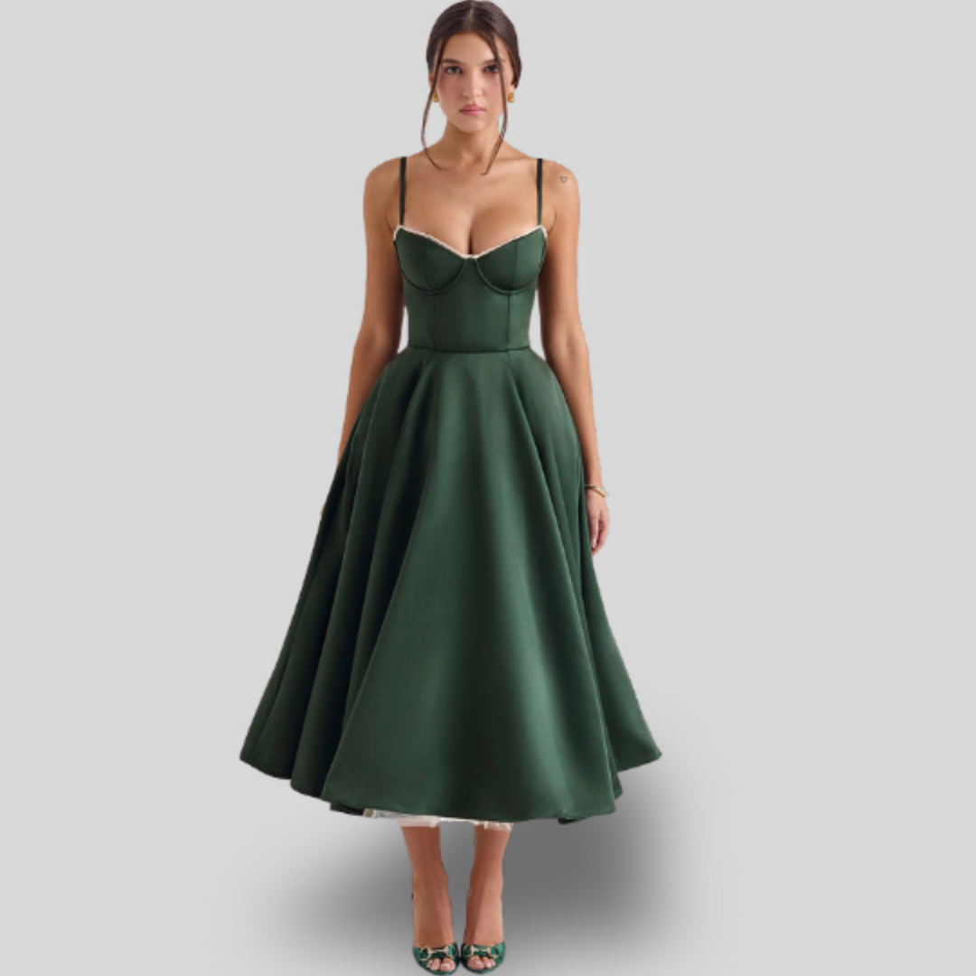 Cindy | Tulle Midi Dress