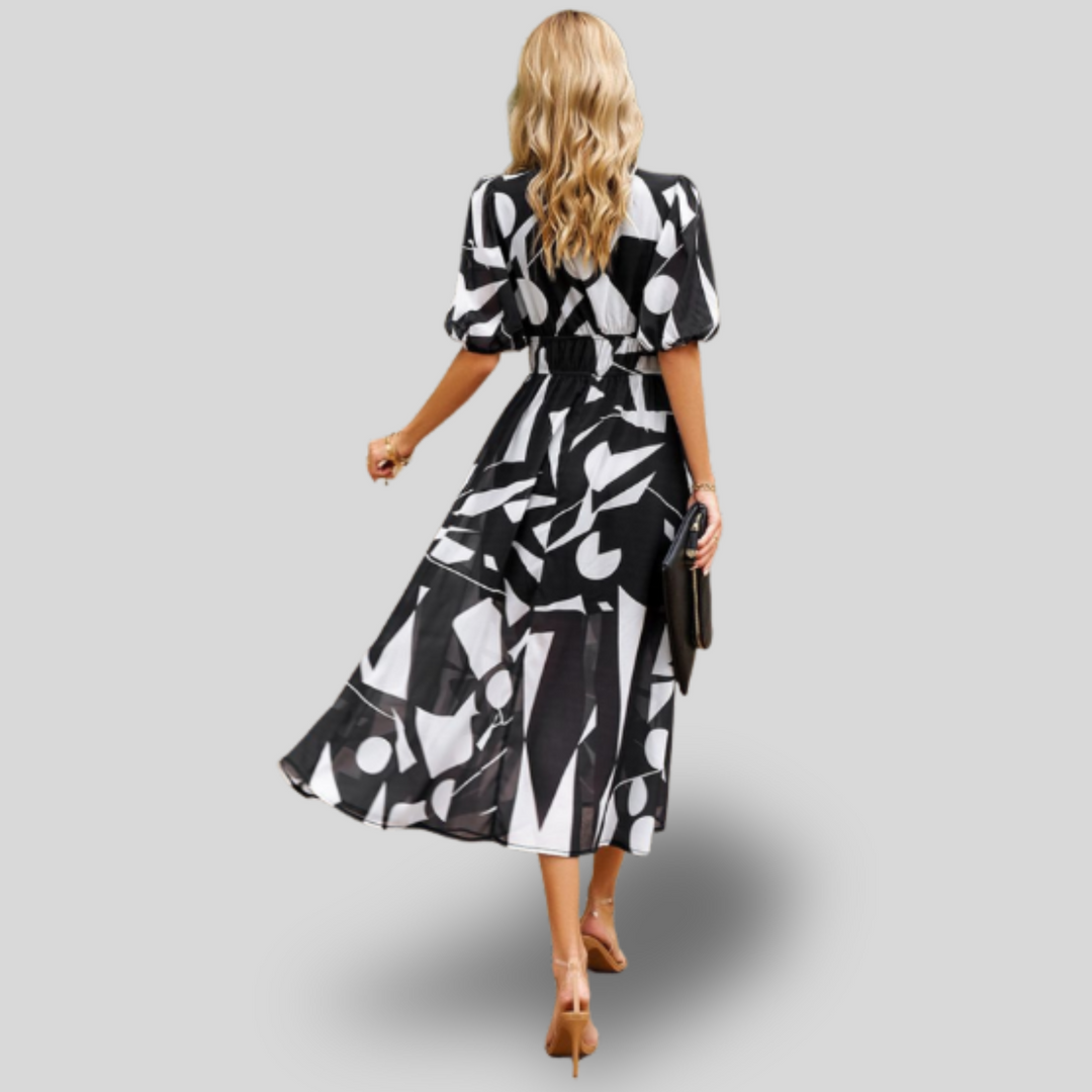 Aria | Elegant Midi Dress