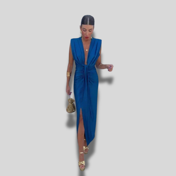 Cordelia | Elegant Draped Dress