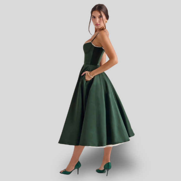 Cindy | Tulle Midi Dress