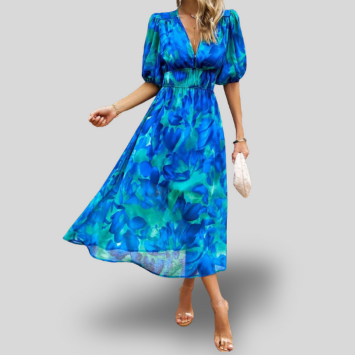 Aria | Elegant Midi Dress