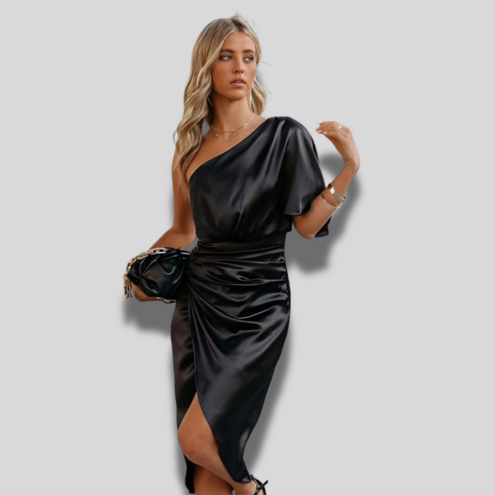 Alora | Elegant Asymmetrical Dress