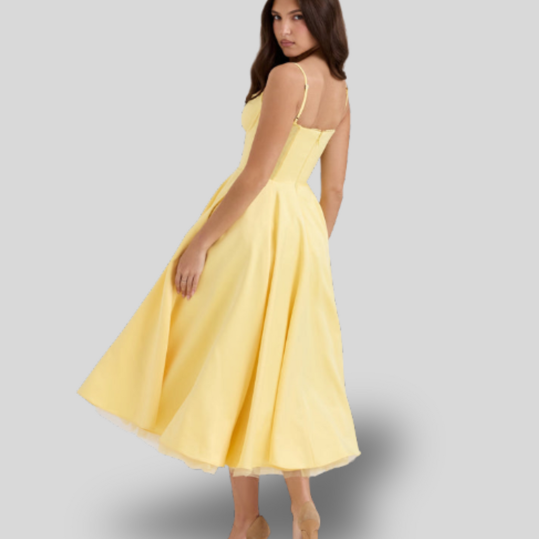 Cindy | Tulle Midi Dress