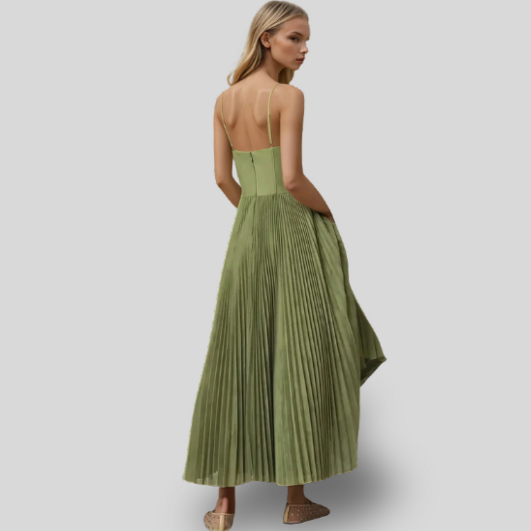 Veronica | Verde Maxi Dress