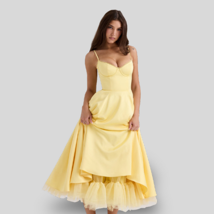 Cindy | Tulle Midi Dress