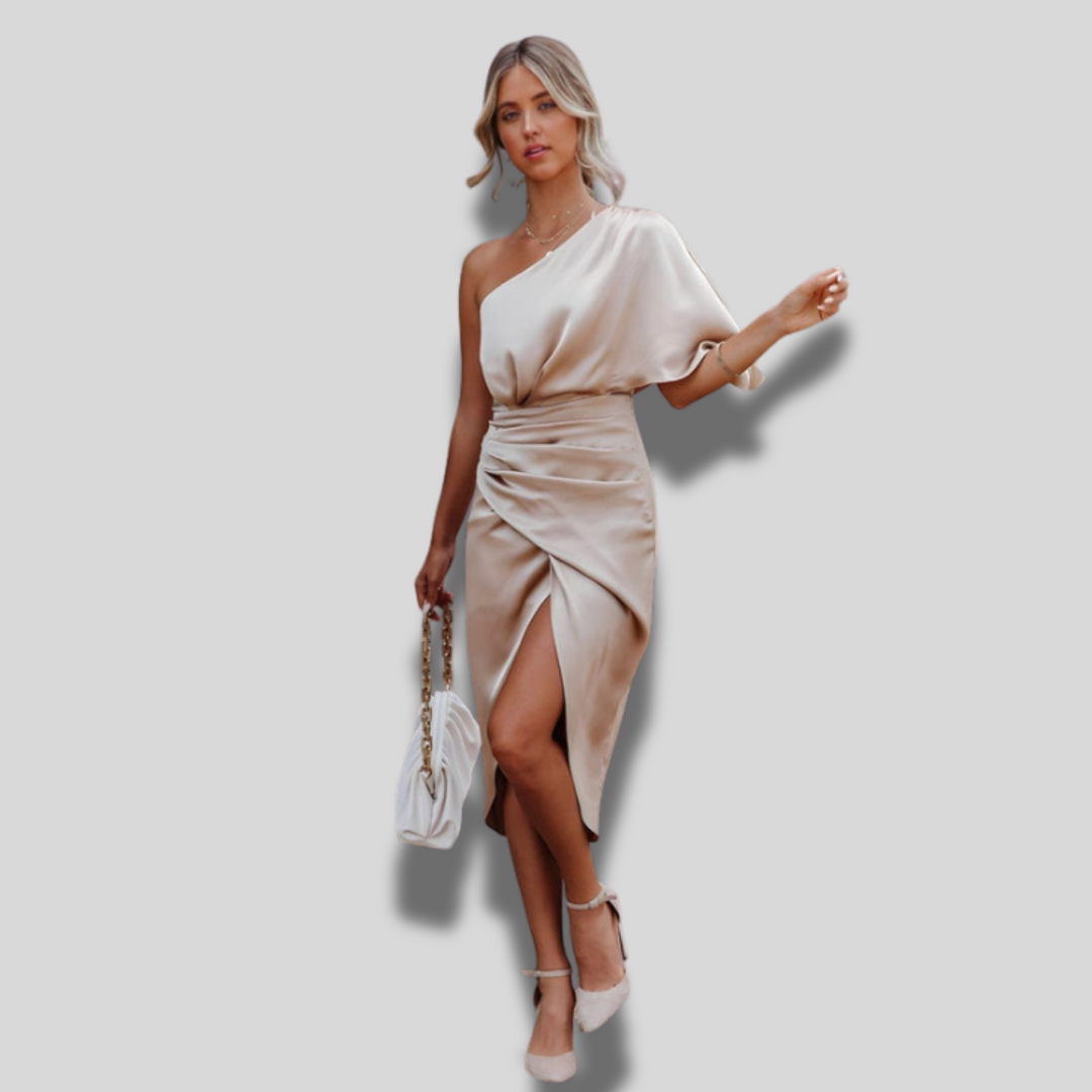 Alora | Elegant Asymmetrical Dress