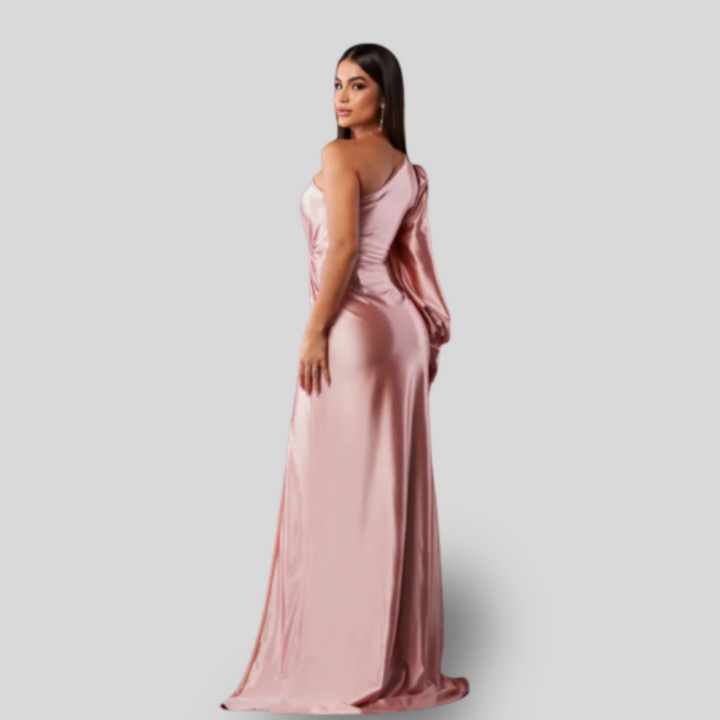 Yolina | Floral Print Maxi Dress