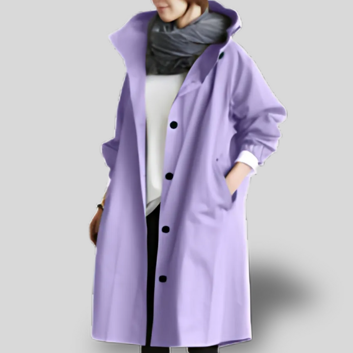 Daniela | Oversized Hooded Trench Coat