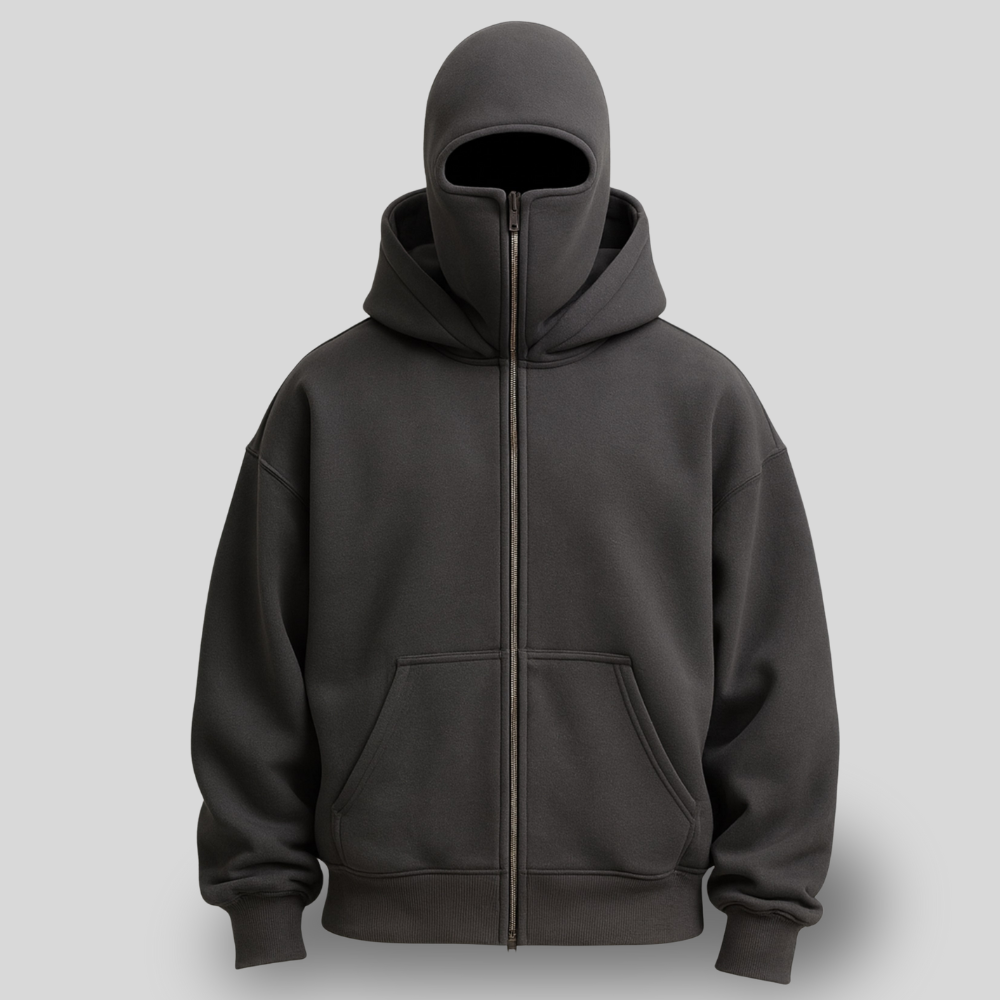 Amber | Full Shield Oversized Fleece Hoodie