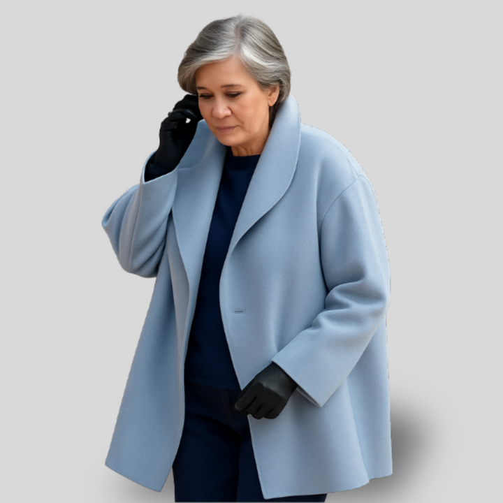 Maeve | Windproof Short Coat with Relaxed Silhouette