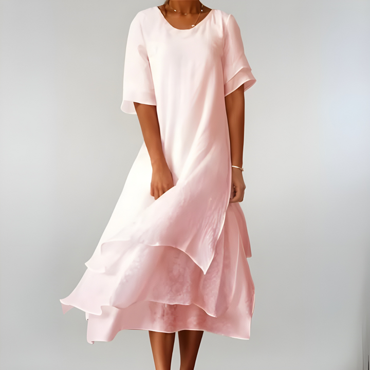 Agnes | Lightweight & Elegant Long Cotton Dress
