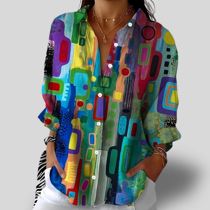 KaleidoArt |  Abstract Print Shirt