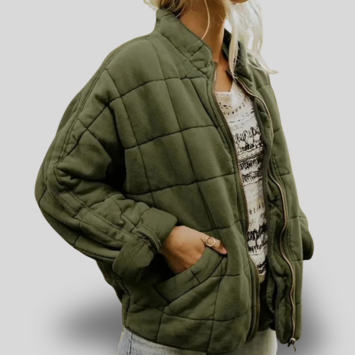 Everlyn | Quilted Bomber