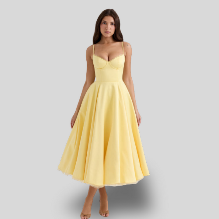 Cindy | Tulle Midi Dress