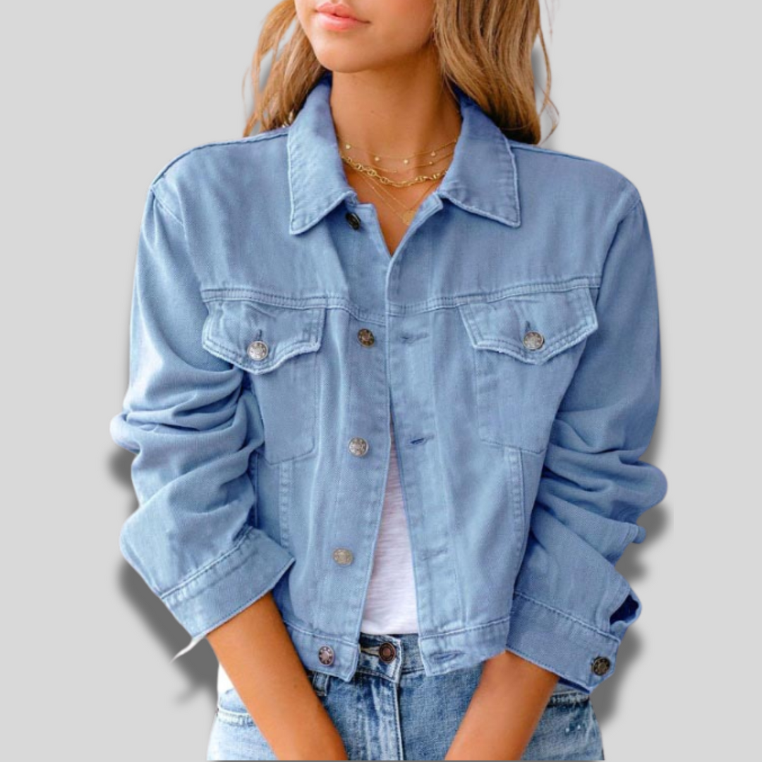 Elise | Leroy Petals Denim Jacket