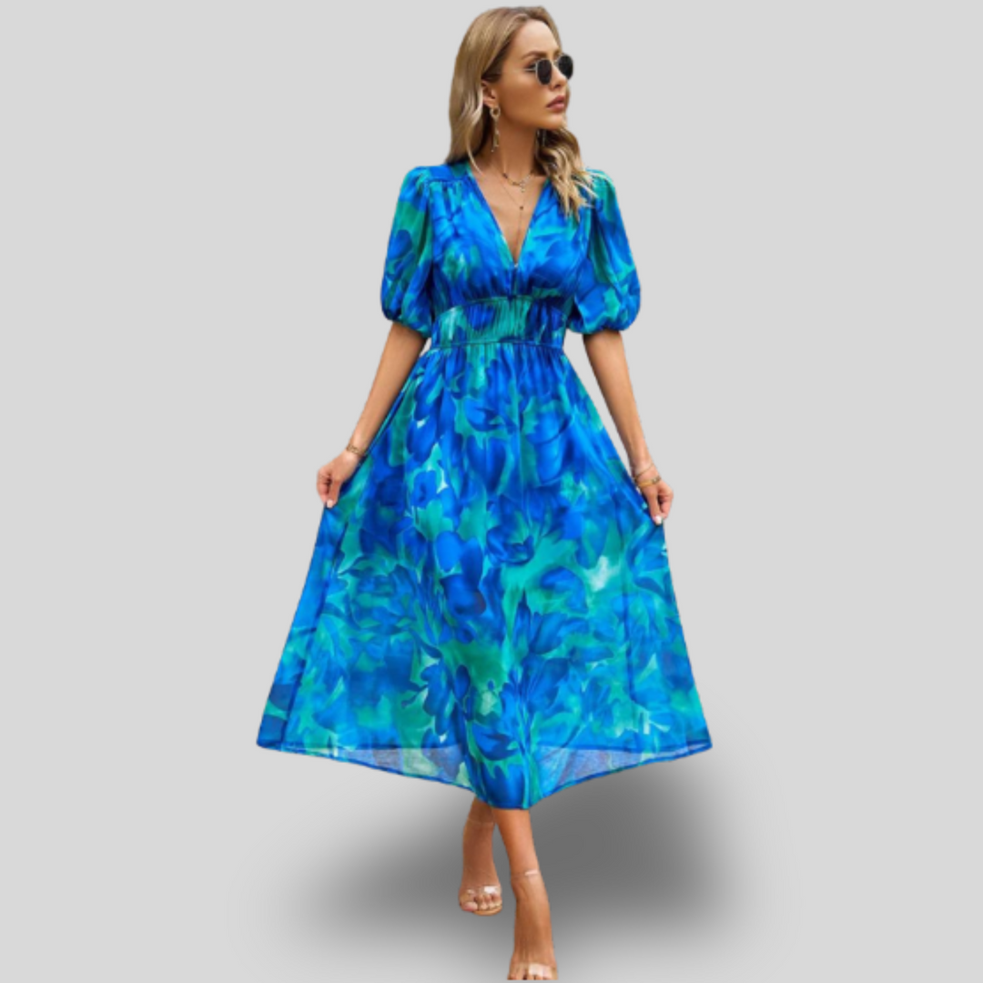 Aria | Elegant Midi Dress
