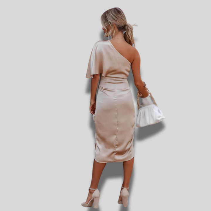 Alora | Elegant Asymmetrical Dress