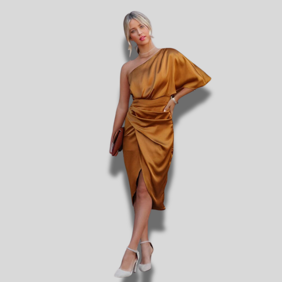 Alora | Elegant Asymmetrical Dress
