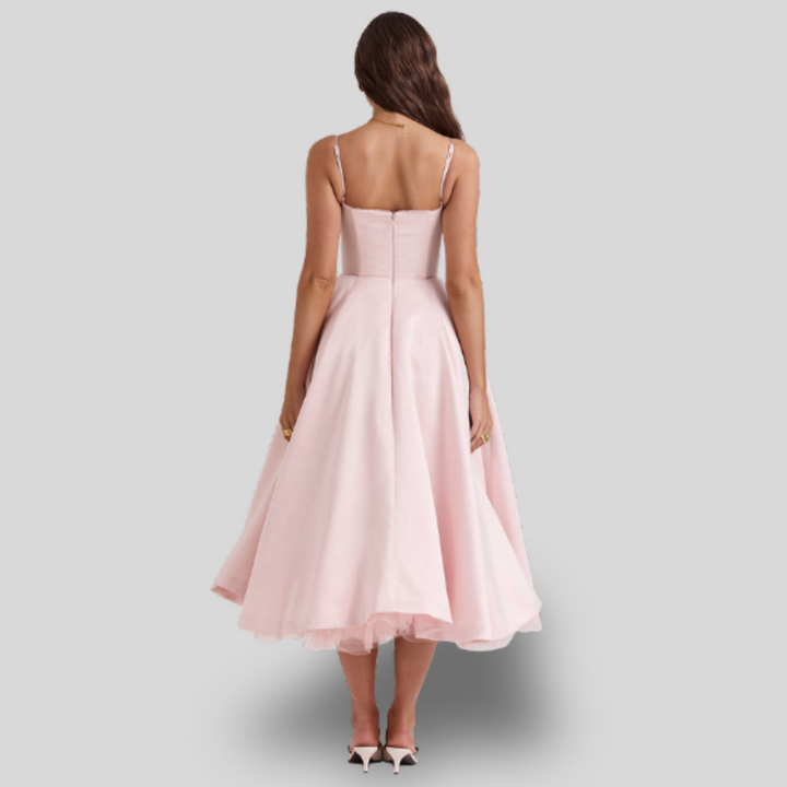 Cindy | Tulle Midi Dress