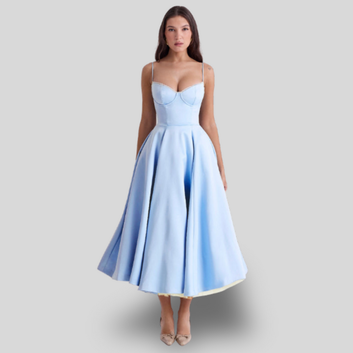 Cindy | Tulle Midi Dress