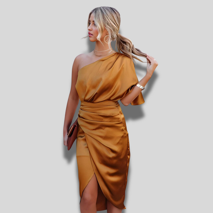 Alora | Elegant Asymmetrical Dress
