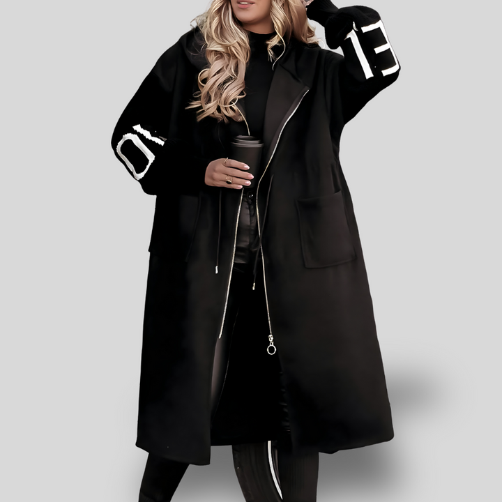 Alpine | Lettered Hood Coat