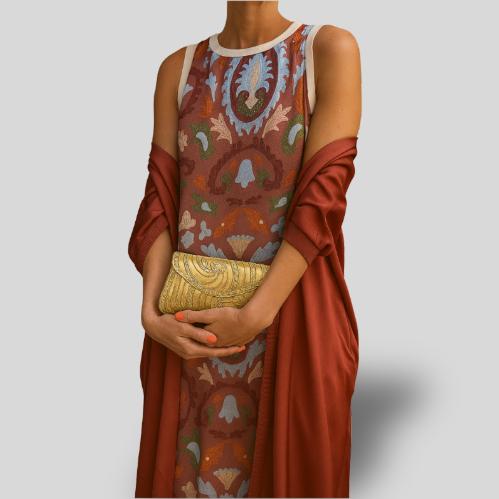 Boho Grace | 2-Piece Floral Maxi Dress Set